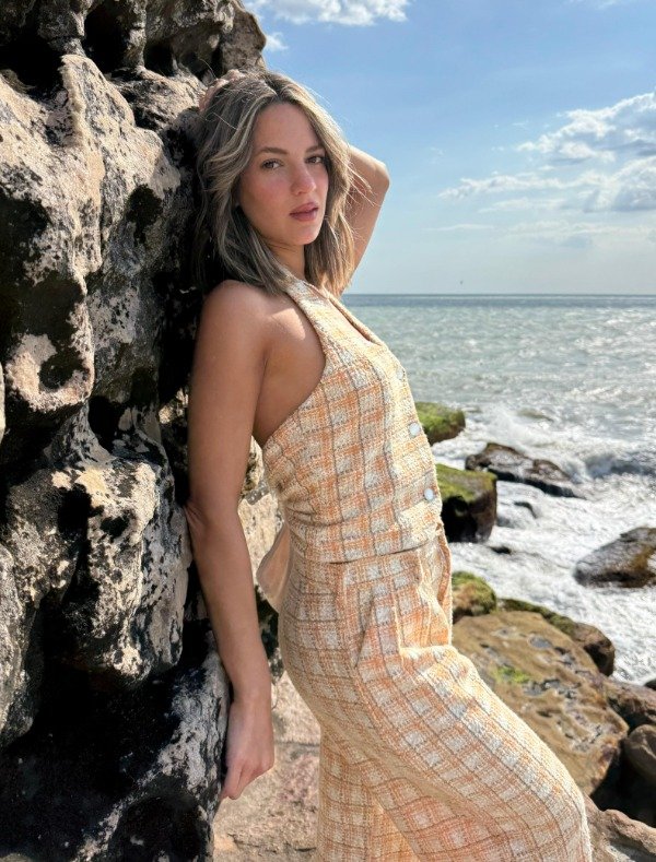 Producto - CHALECO TWEED COCO