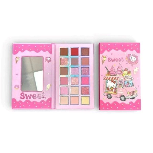 Producto - PALETA DE SOMBRAS KITTY 18 COLORES