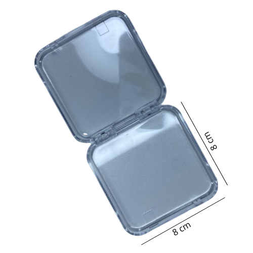 Producto - Cajita Acrílica Oval 8cmx8cm