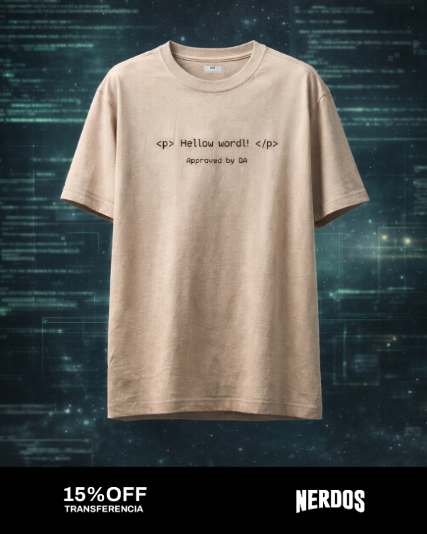 Producto - Hellow Wordl - Oversize