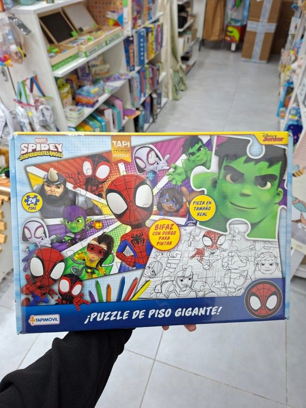 Producto - Puzzle de Piso Gigante Spidey