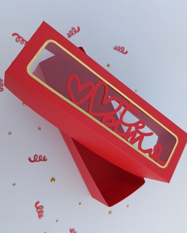 Producto - Caja rectangular "Te Amo" x 5