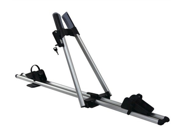 Producto - PORTABICICLETA AUTO TOPMEGA PARA TECHO ALUMINIO C/SEGUROS 1350MM