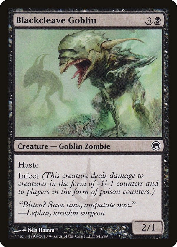 Producto - Blackcleave Goblin  Scars of Mirrodin