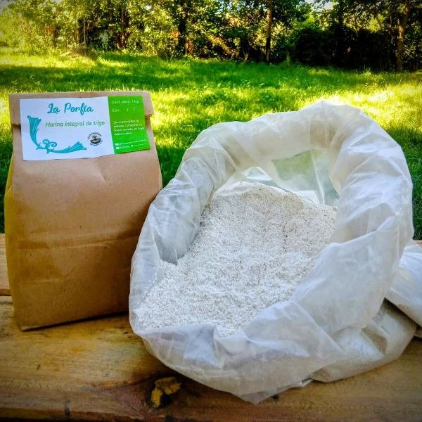 Producto - Harina integral de trigo La Porfía x 15 kg