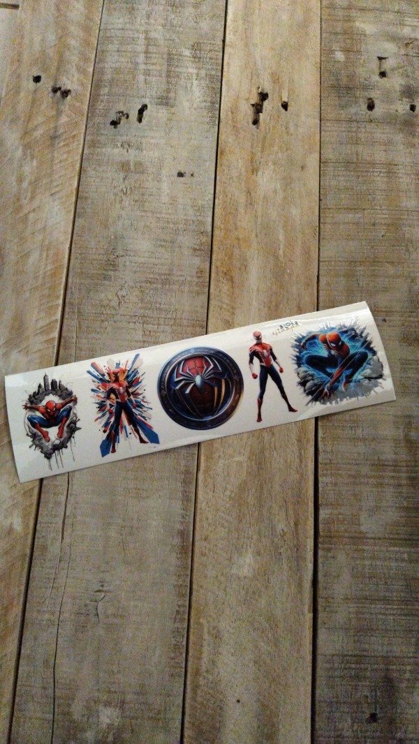 Producto - UV Tiras 8x28cm Hombre Araña #1