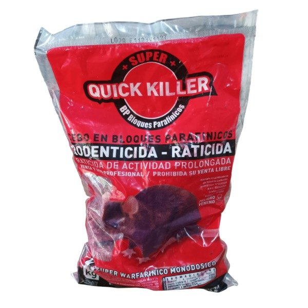 Producto - Quick Killer BP 1KG Raticida Rodenticida