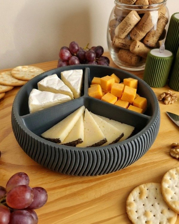 Producto - Bandeja Copetinera 3 Divisiones