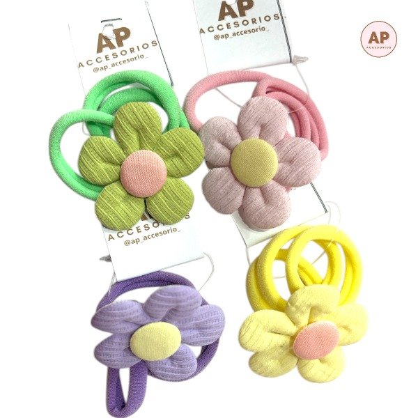 Producto - SET COLITA CON FLOR + DOS LISAS - 5158