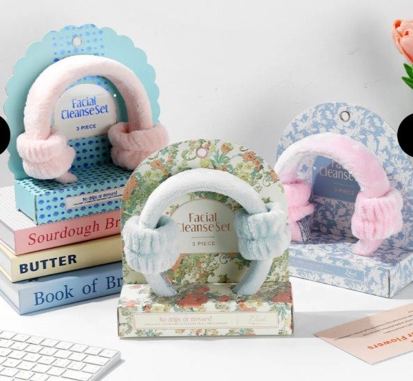 Producto - Set Skincare Vincha y Muñequeras