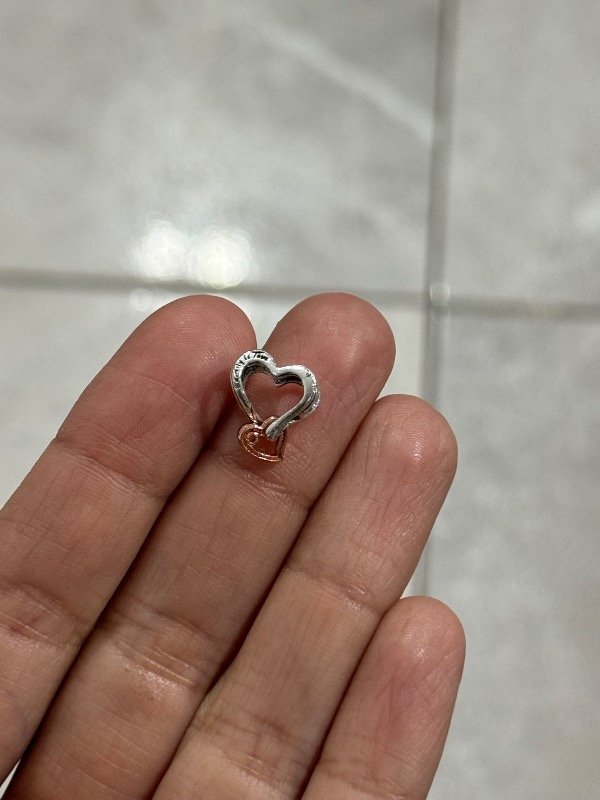 Producto - Charms Corazón doble