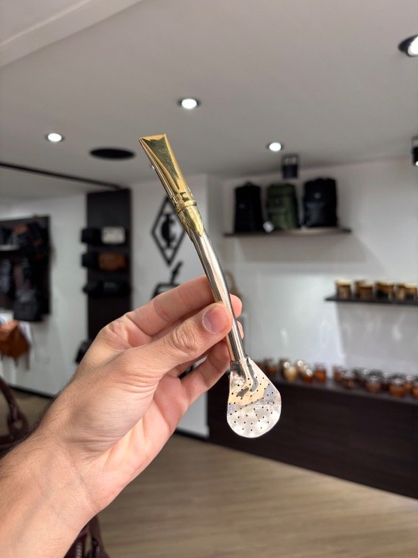 Producto - BOMBILLON PALA ANCHA ARTESANAL SEMI RECTO PICO BRONCE - 0