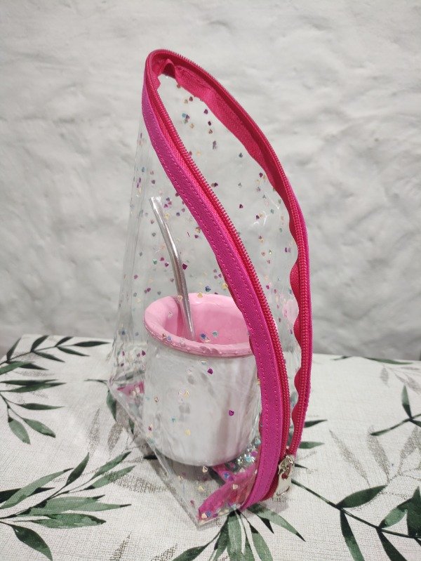 Producto - Portamate acrílico con brillos