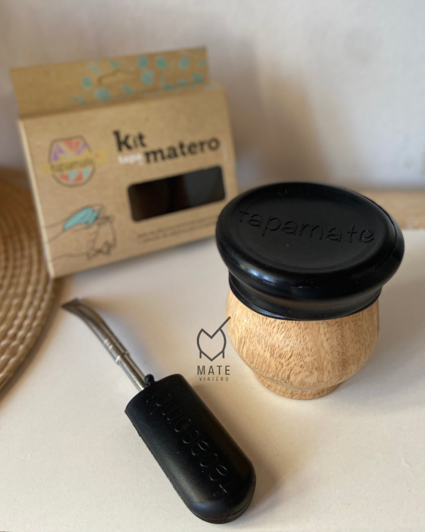 Producto - Set Tapa Mate y Tapa Bombilla Silicona