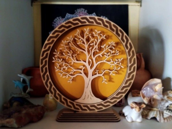 Producto - Velador árbol de la vida RGB