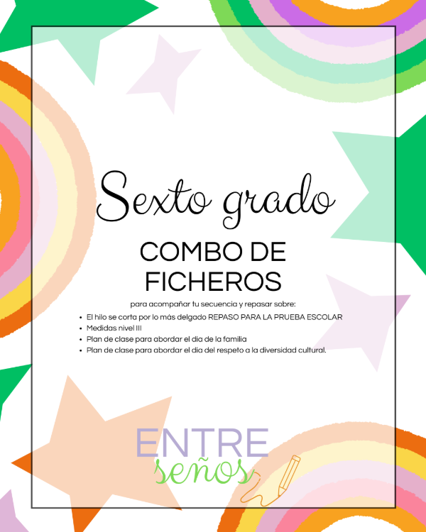 Producto - COMBO SEXTO - OCTUBRE