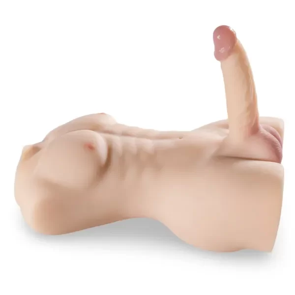 Producto - Rudeboy Torso Realista Con Gran Pene Y Ano  Balita Vibradora De Regalo