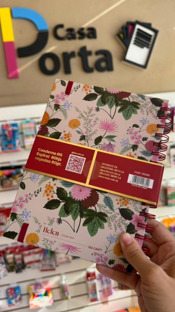 Producto - Cuaderno A5 Helen