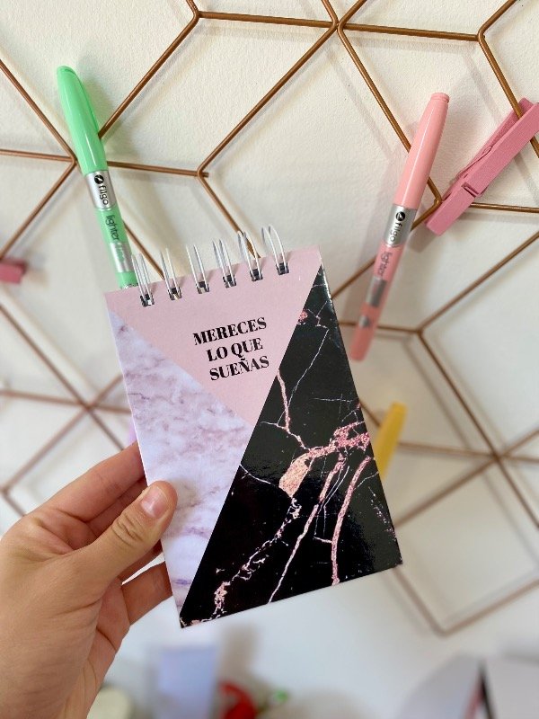 Producto - ANOTADOR 10x15cm Mereces lo que sueñas