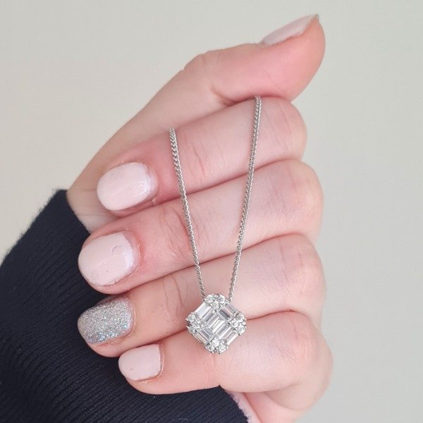 Producto - Cadena rombo pasante cubics