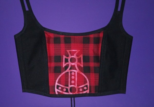 Producto - CORSER Orbe VW rojo tartan rojo negro