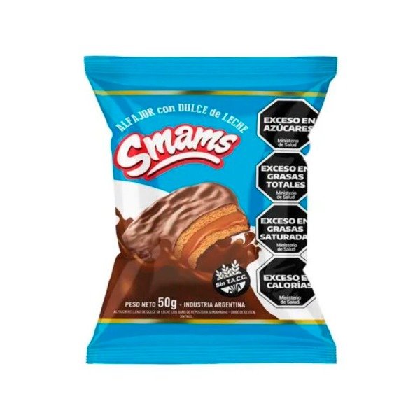 Producto - Alfajor con Dulce de Leche x 50g SMAMS
