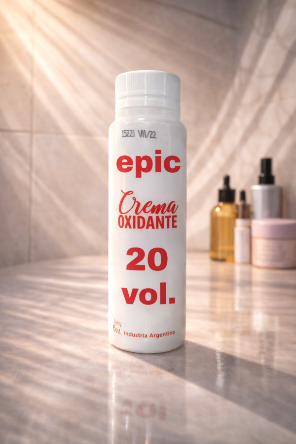 Producto - oxidante en crema estabilizado epic de 20 vol. X 100 ml