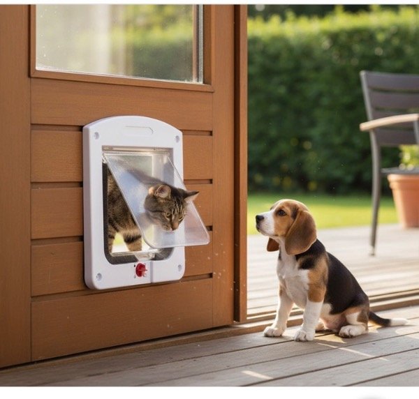 Producto - Puerta para mascotas con cierre