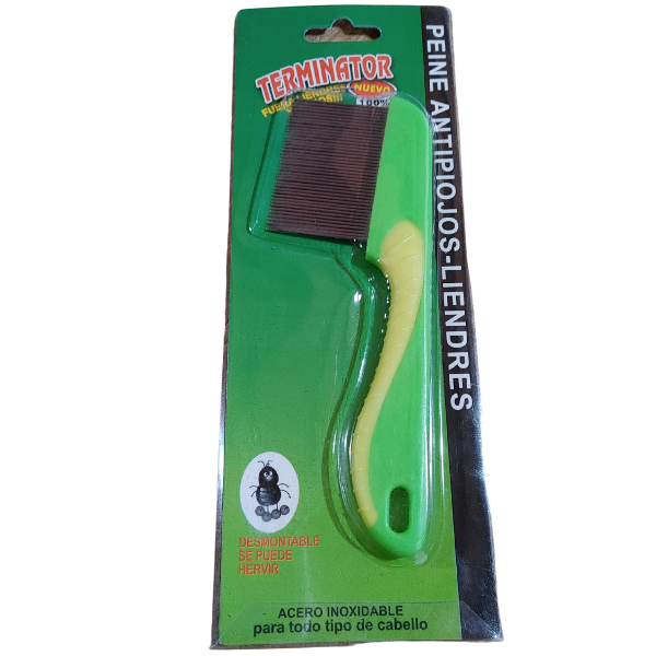 Producto - Peine Fino Anti Piojos Y Liendres Liendres Niños Y Adultos - 4