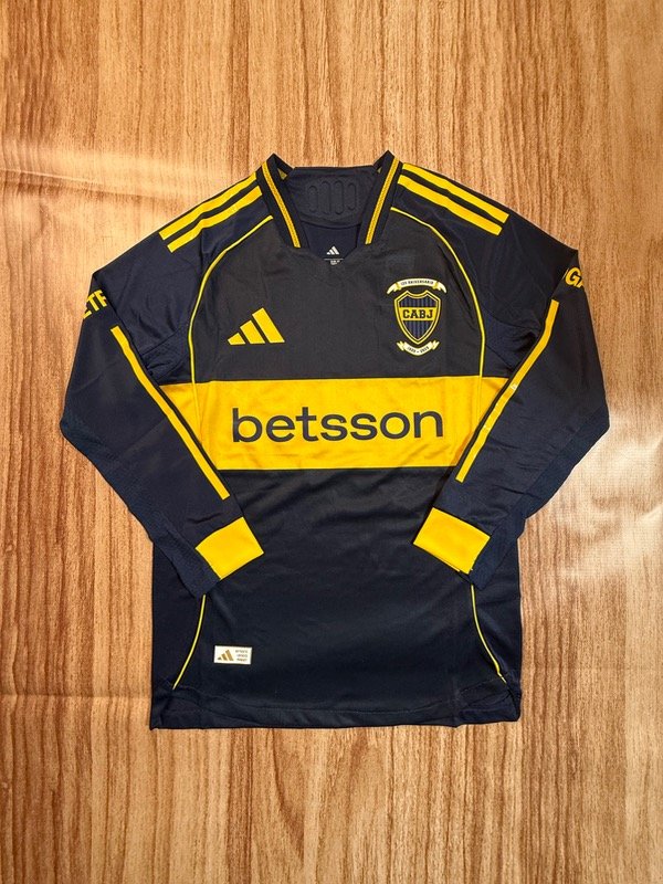 Producto - Boca titular manga larga versión jugador 25/26