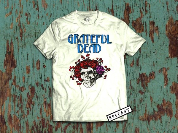 REMERA GRATEFUL DEAD BERTA ROSES