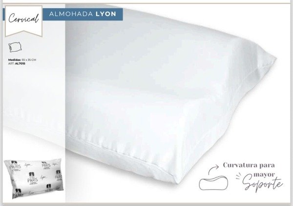 Producto - Almohada viscoelastica Lyon