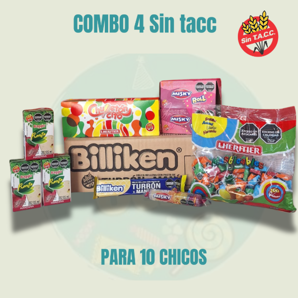 Producto - Combo 4 Sin tacc
