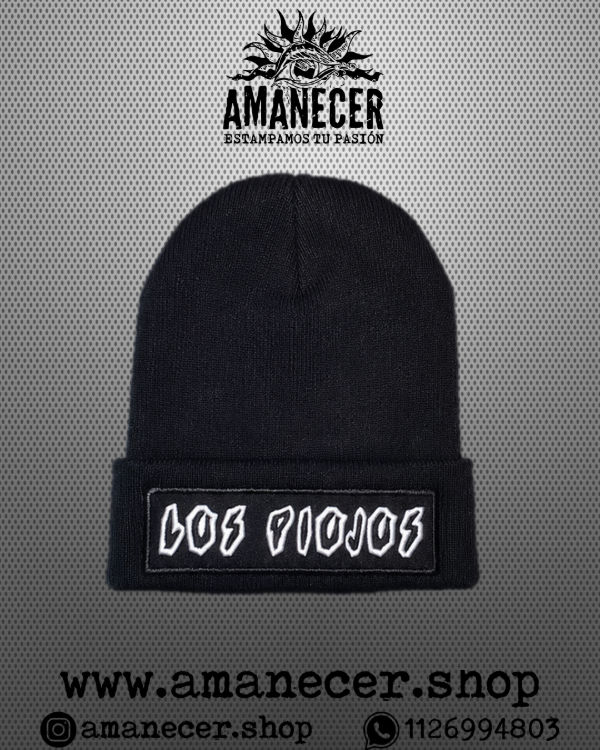 Producto - Gorro de lana Los Piojos