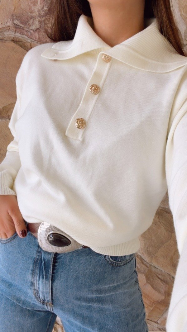 Producto - SWEATER PAZ (BLANCO)