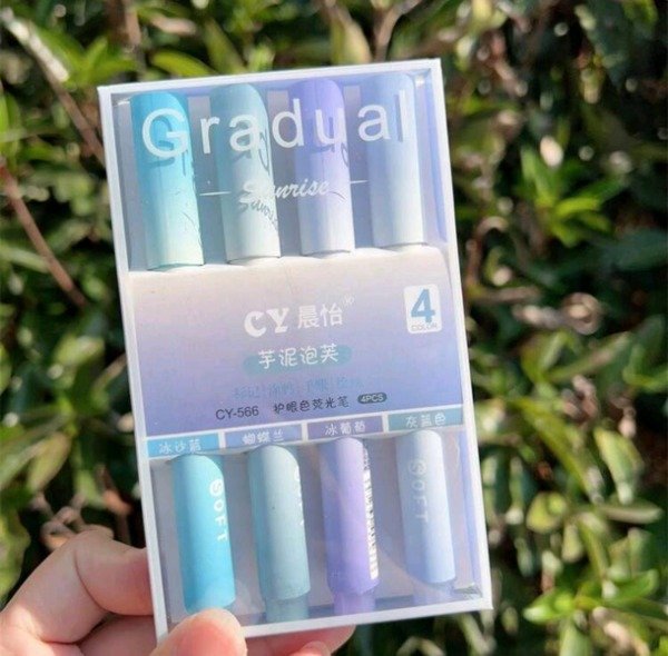 Producto - Resaltador gradual gama azules