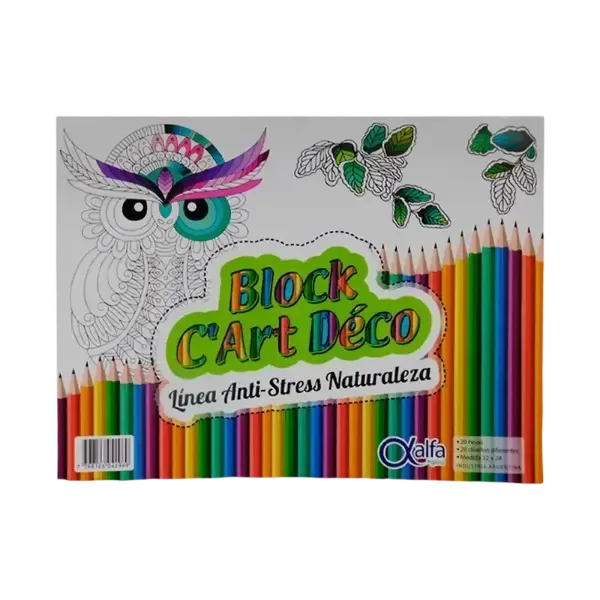 Producto - Block artistico para pintar Naturaleza