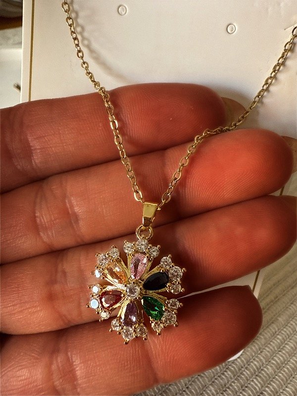 Producto - Conjunto Flor Arcoíris