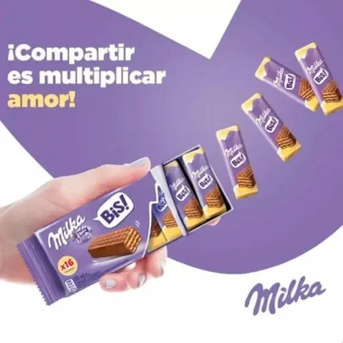 Producto - Oblea Milka Bis Oreo 105.6Gr contiene 16 unidades x paquete