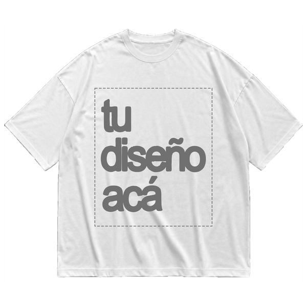Producto - REMERA OVERSIZE PERSONALIZADA (leer descripción) - 0
