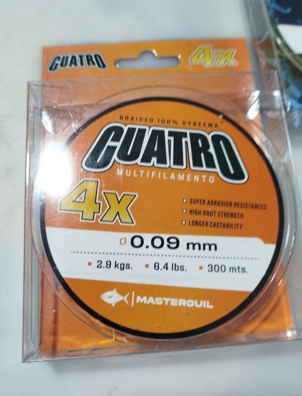 Producto - MULTIFILAMENTO MASTERGUIL CUATRO X 300 METROS