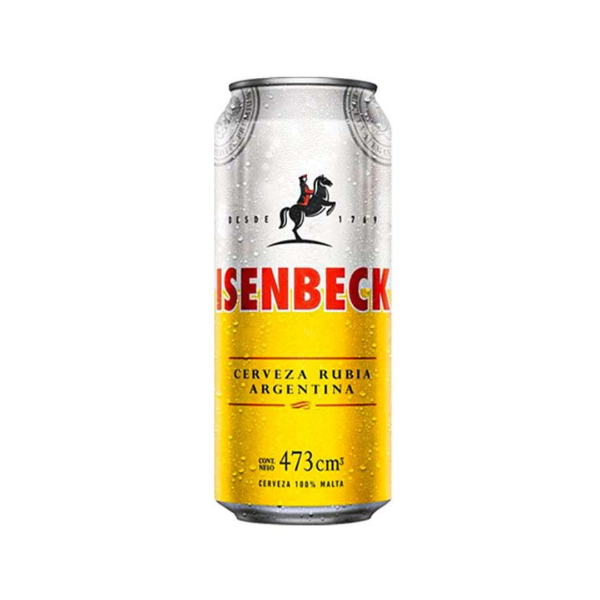 Producto - Cerveza Isenbeck rubia lata 473cm