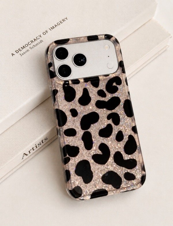 Producto - Case Print Gold Glitter