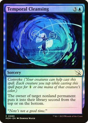 Producto - Temporal Cleansing Foil  March of the Machine