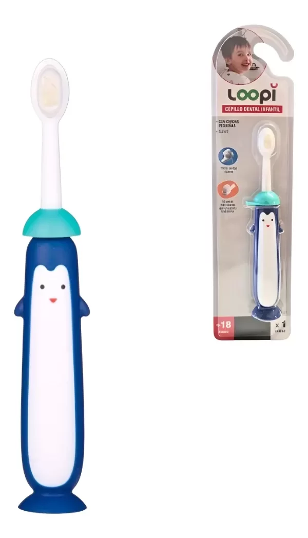 Producto - CEPILLO DE DIENTES LOOPI +18 M