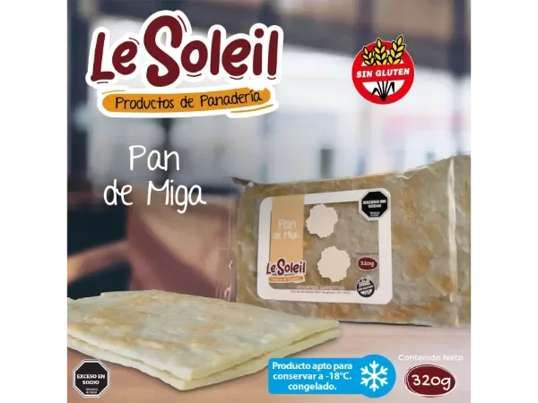 Producto - Pan de miga Le Solei