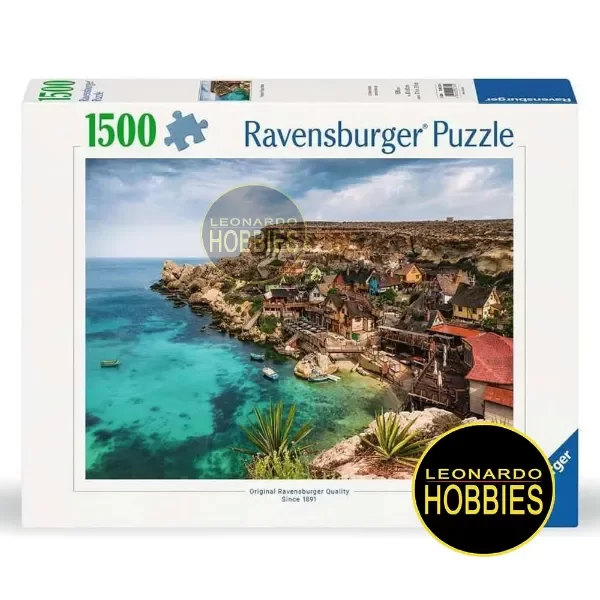 Producto - Pueblo de Popeye, Malta 1500 Piezas Ravensburger 12000739