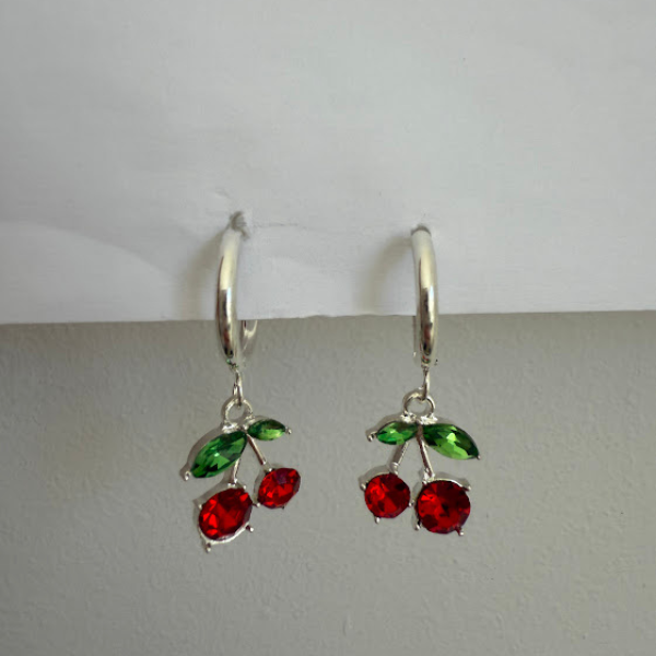 Producto - Aros Cherry Silver