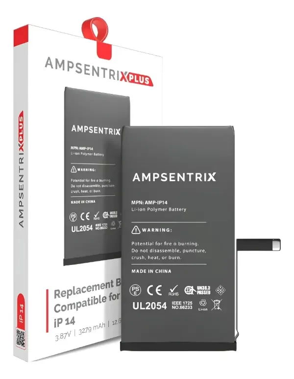 Producto - BATERIA IPHONE 14 PRO AMPSENTRIX PLUS