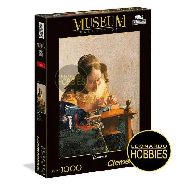 Producto - La Encajera por Johannes Vermeer 1000 Piezas Clementoni 39265